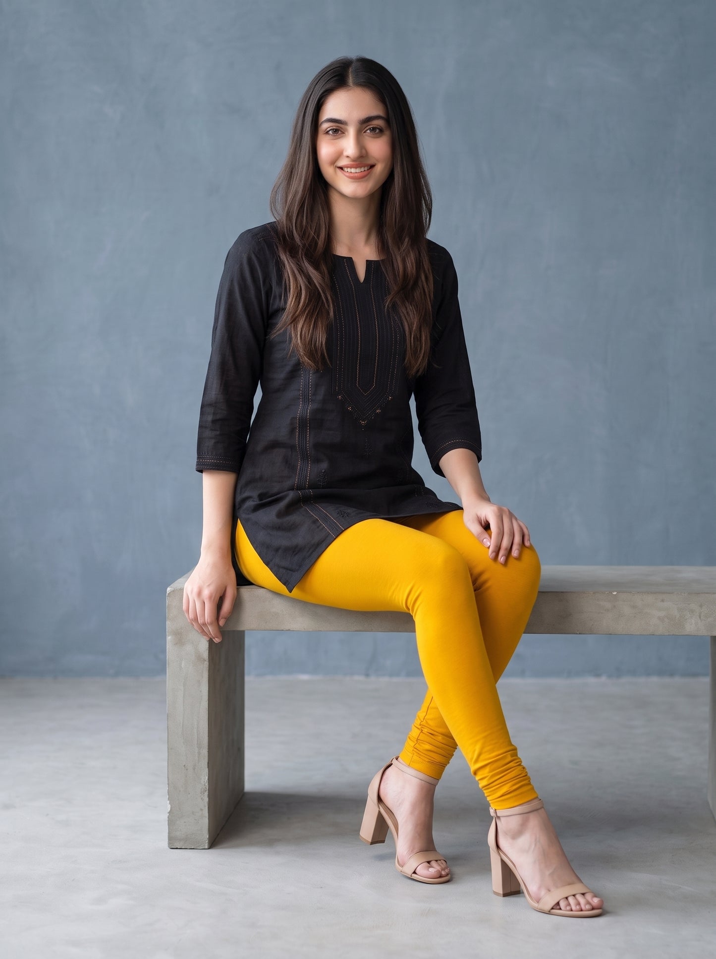 QT - Churidar Leggings -Mango