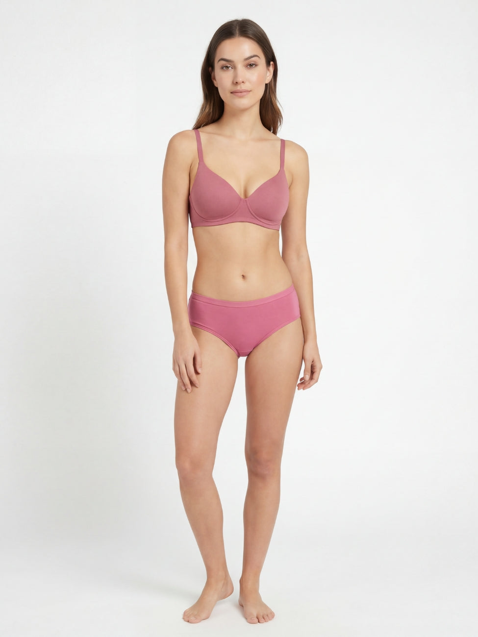 QT - Pack of 3 Women Hipster Multicolor Panty - Outer Elastic