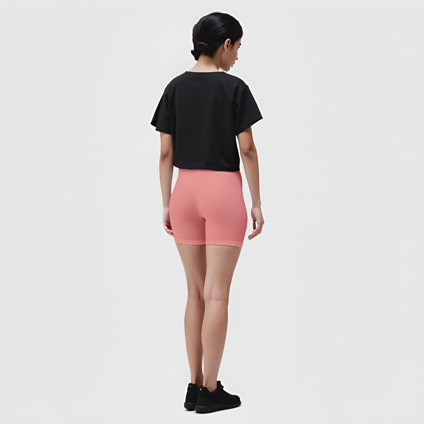 EMI - High-Rise Livaeco™ Viscose Comfort Shorts – Sugar Coral