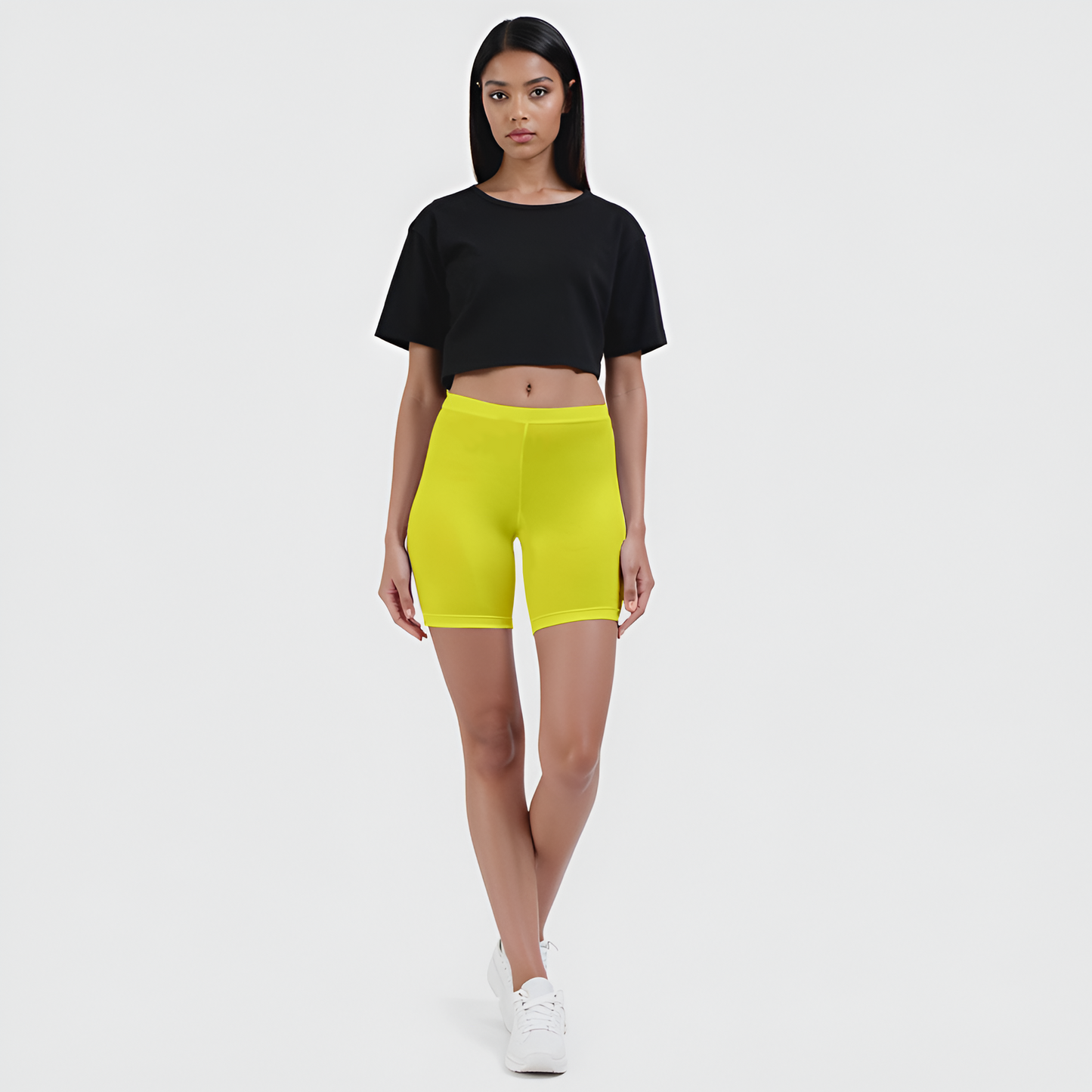 EMI - High-Rise Livaeco™ Viscose Comfort Shorts – Butter Cup