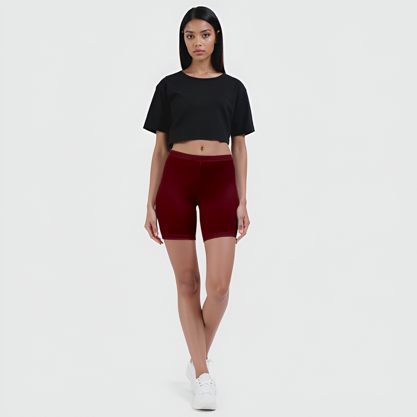 EMI - High-Rise Livaeco™ Viscose Comfort Shorts – French wine