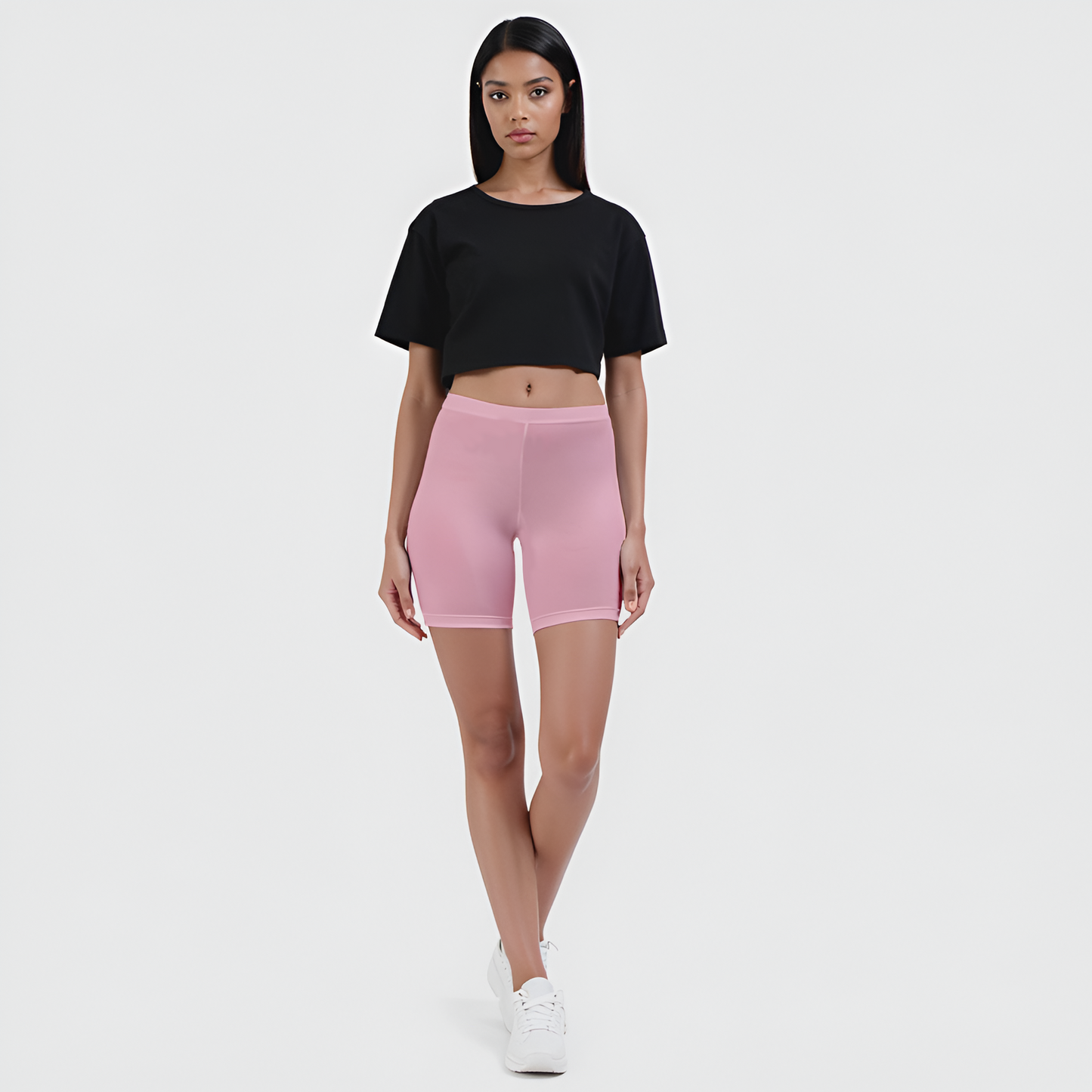 EMI - High-Rise Livaeco™ Viscose Comfort Shorts – Pink