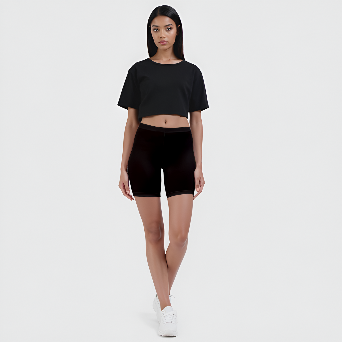EMI - High-Rise Livaeco™ Viscose Comfort Shorts – Black