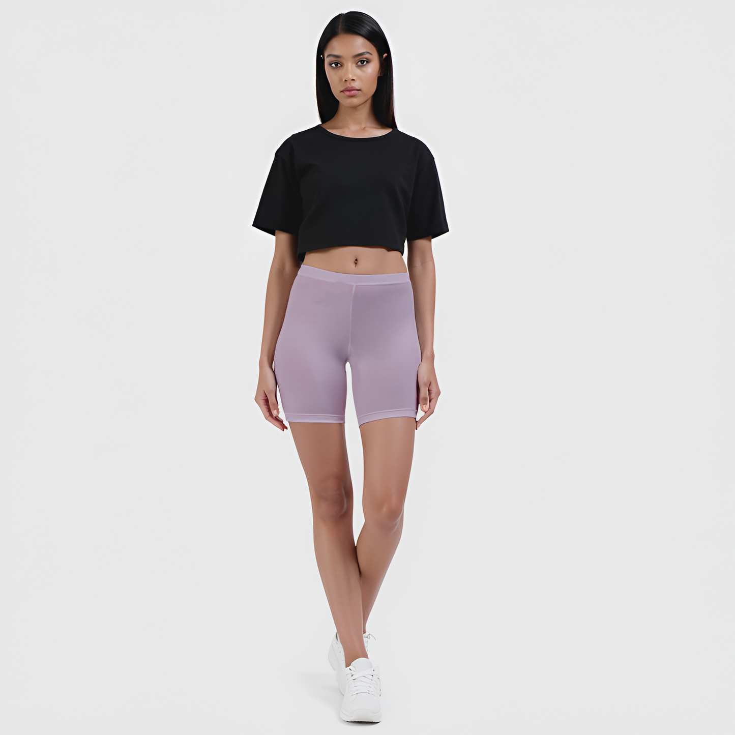 EMI - High-Rise Livaeco™ Viscose Comfort Shorts – Lavender
