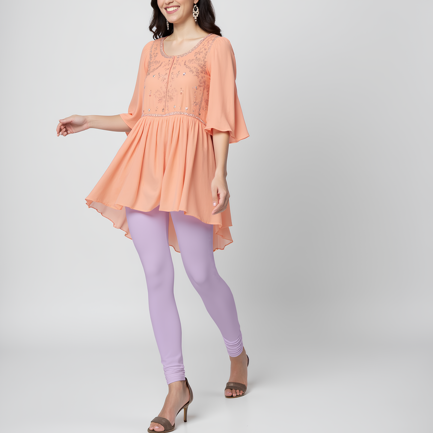 EMI - Churidar Livaeco™ Viscose Leggings - Lavender