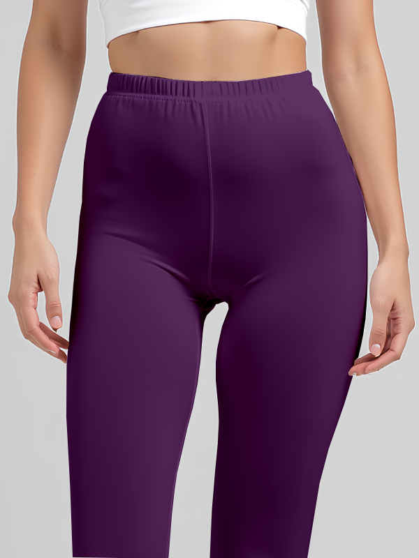 EMI - Ankle Length Livaeco™ Viscose Leggings - Plum