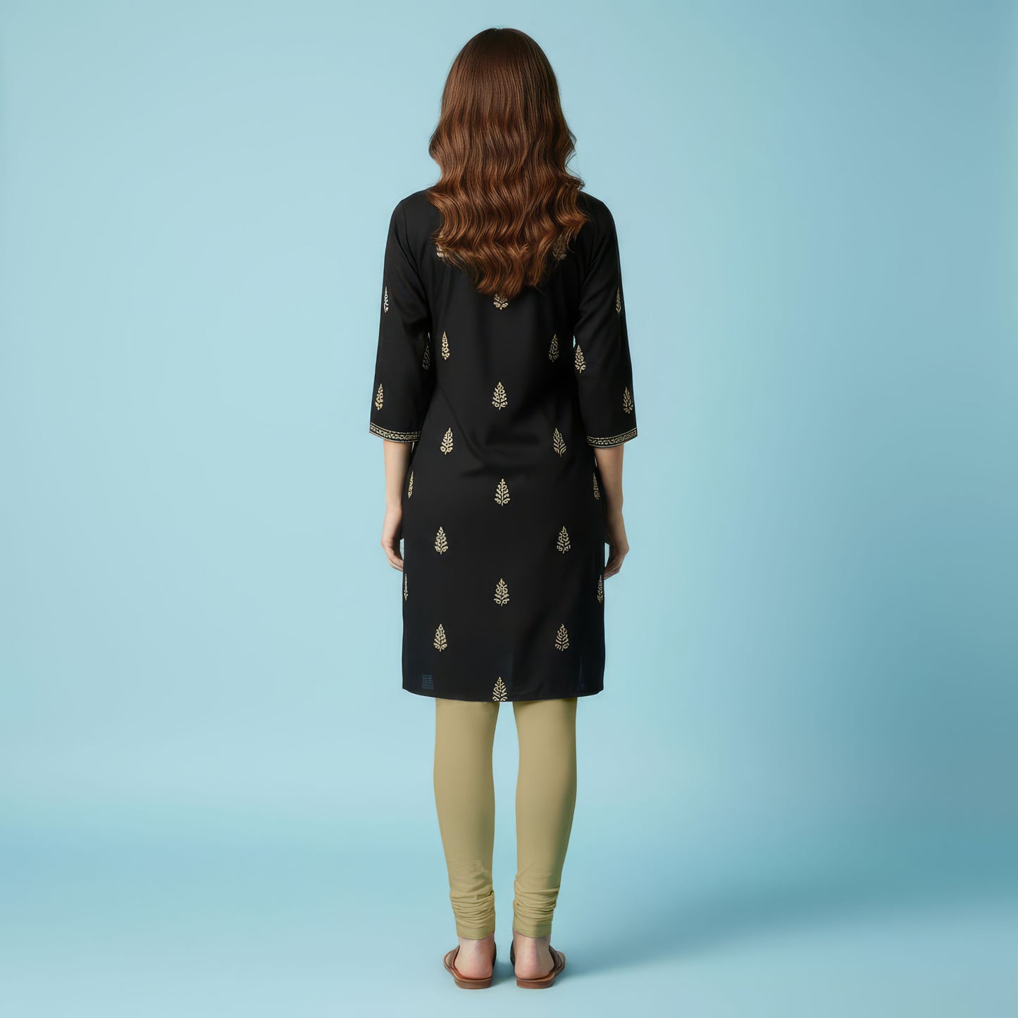 QT - Churidar Leggings - Biscut