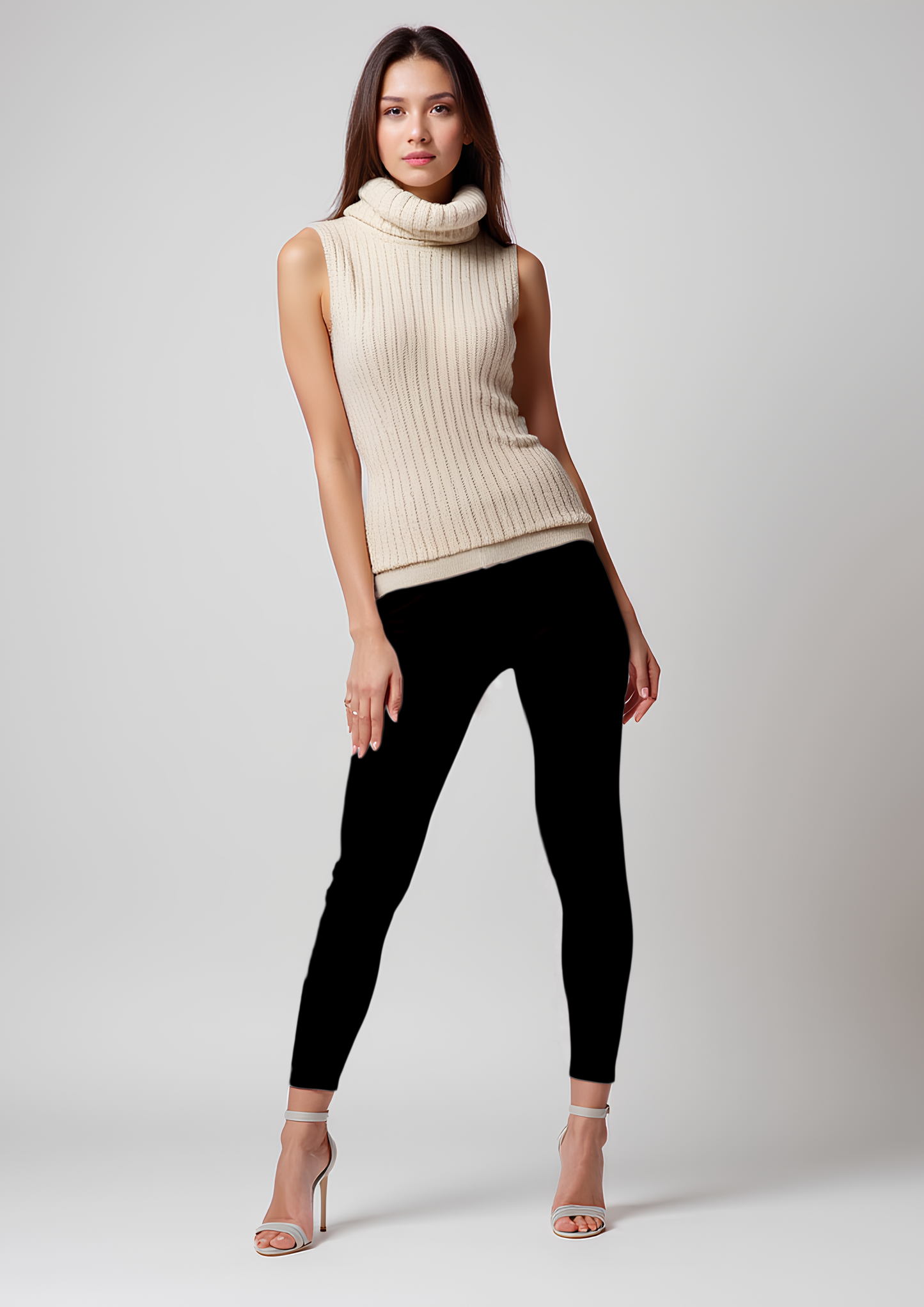 EMI - Ankle Length Livaeco™ Viscose Leggings - Black