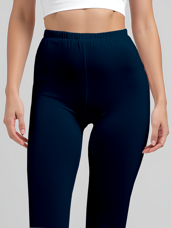 EMI - Ankle Length Livaeco™ Viscose Leggings - Navy EMI - Ankle Length Livaeco™ Viscose Leggings - Navy