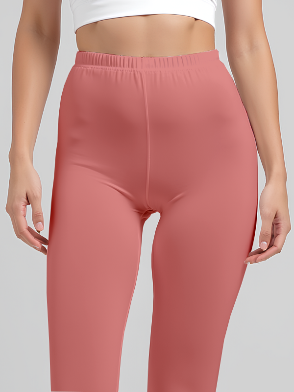 EMI - Ankle Length Livaeco™ Viscose Leggings - Sugar Coral