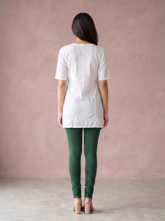 QT -  Churidar Leggings - Forest Green