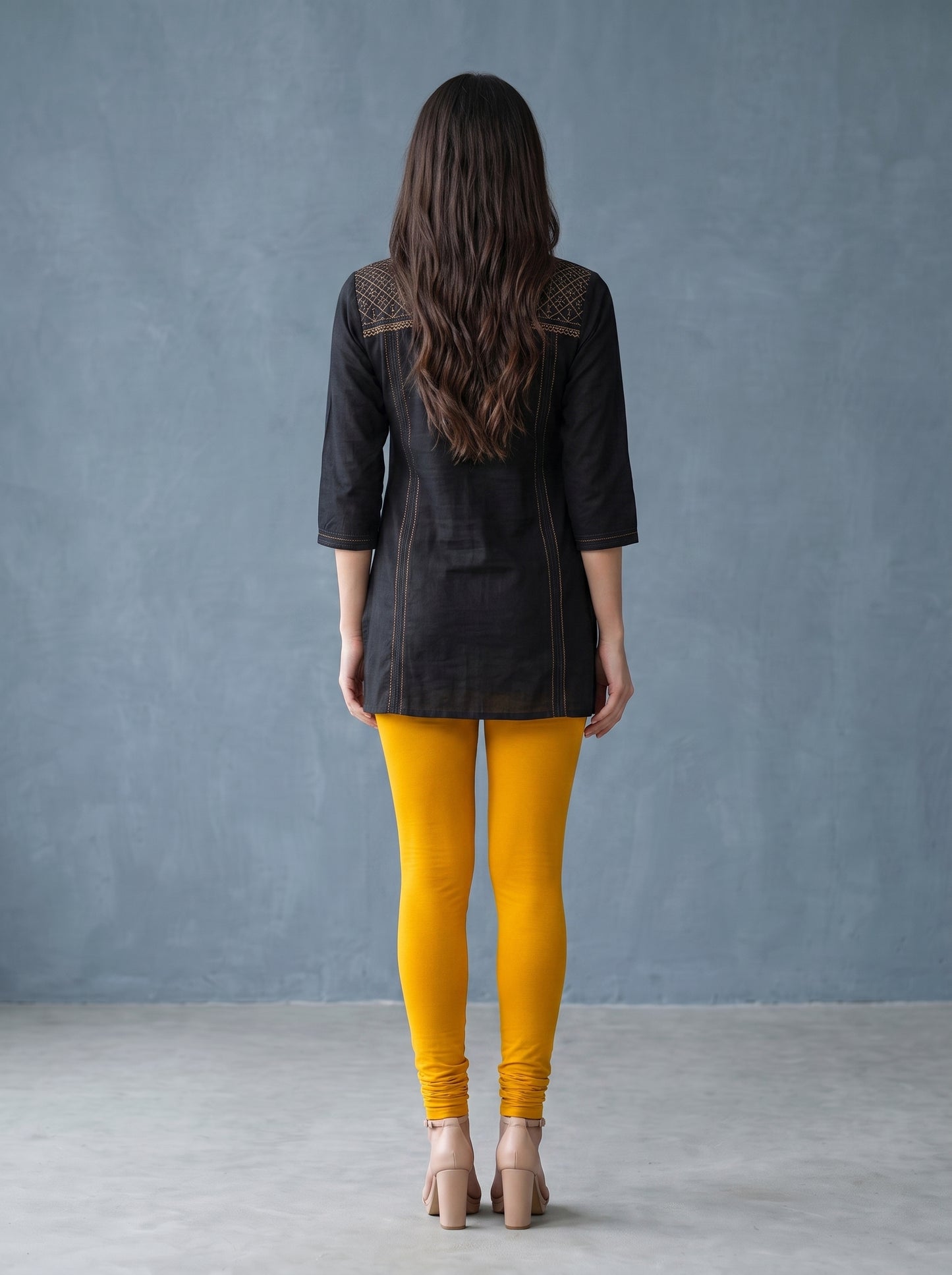 QT -  Churidar Leggings -Mango