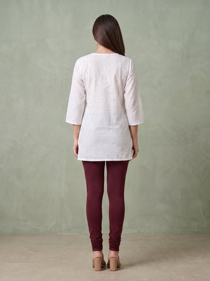 QT -  Churidar Leggings - Dark Maroon