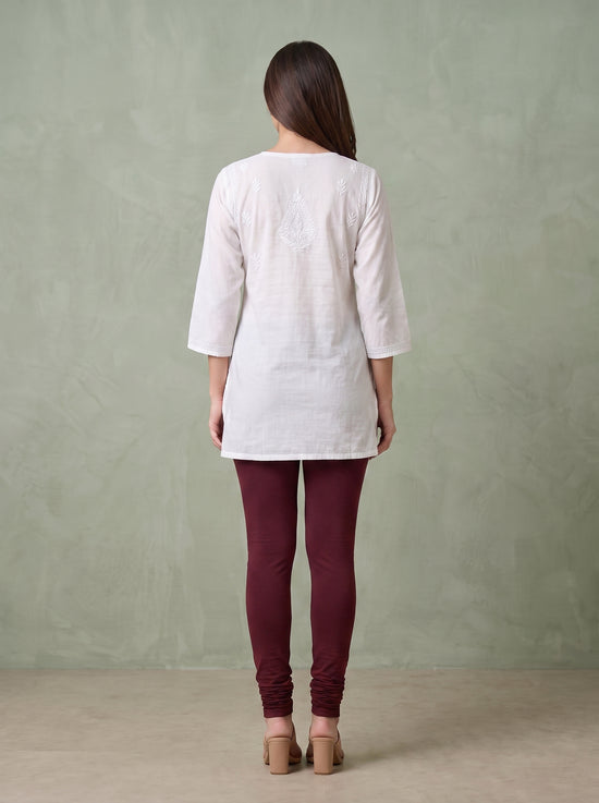 QT -  Churidar Leggings - Dark Maroon