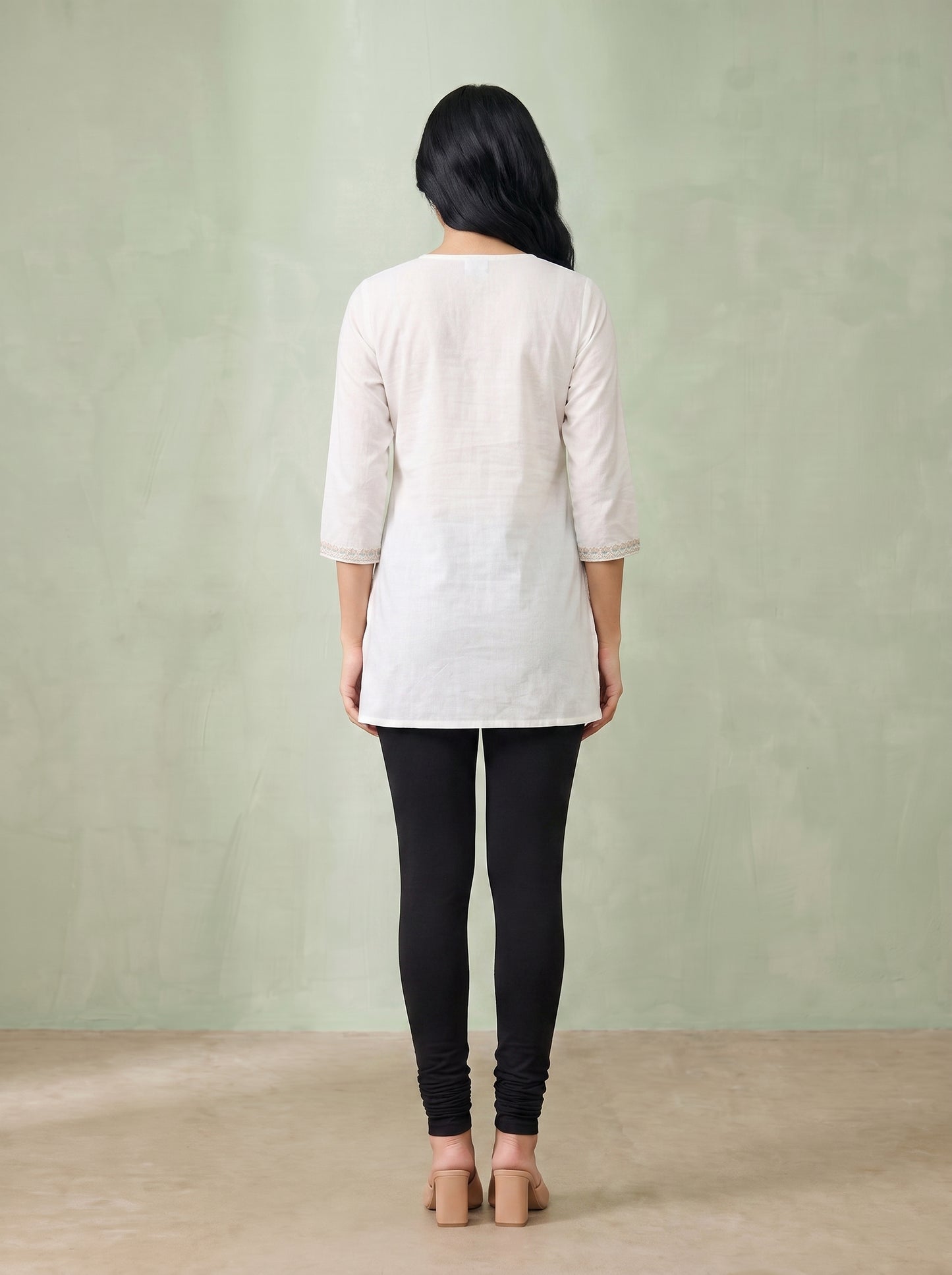 QT -  Churidar Leggings - Black