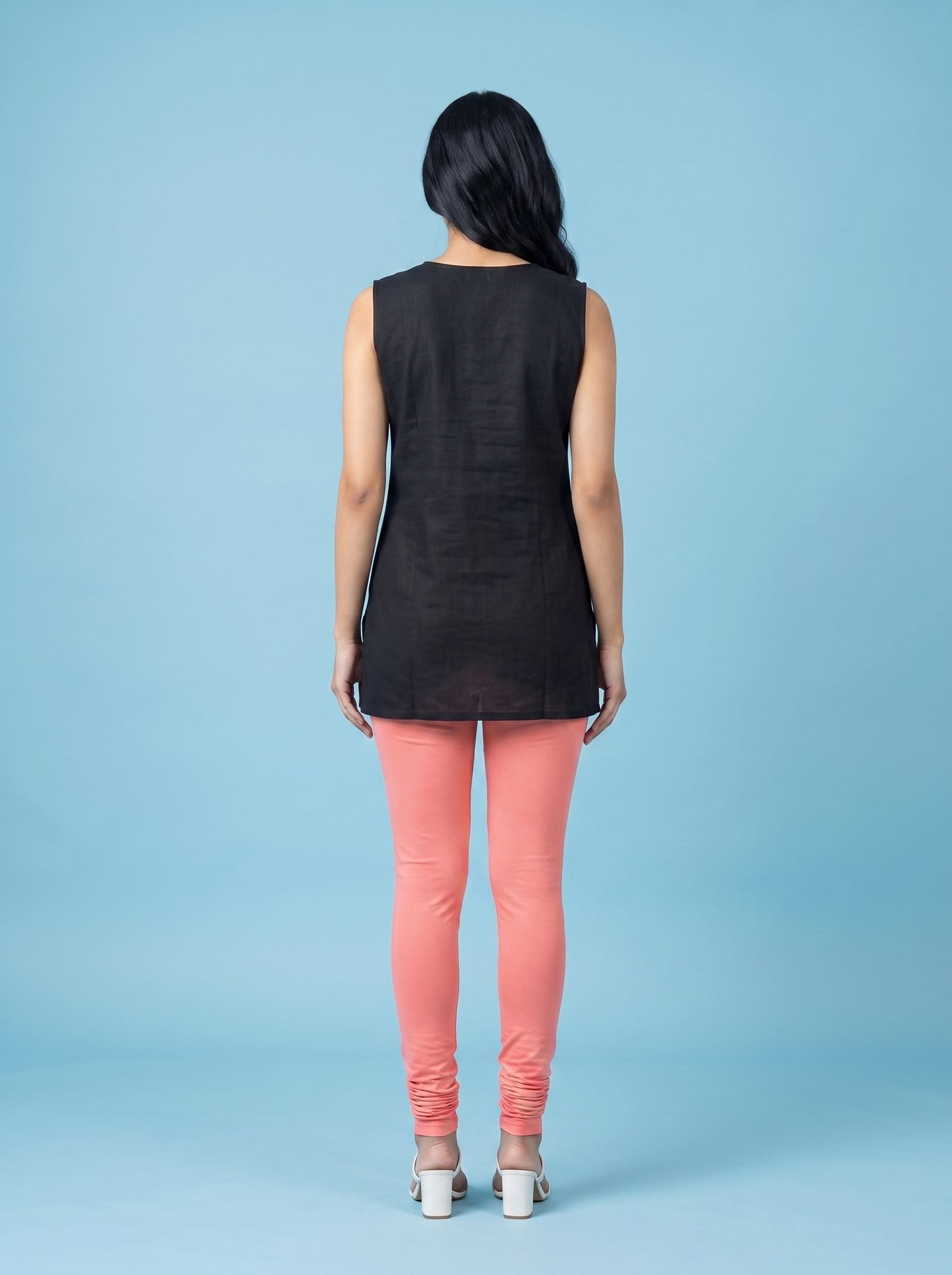 QT -  Churidar Leggings - Coral