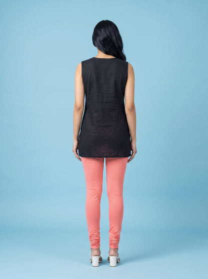 QT -  Churidar Leggings - Coral