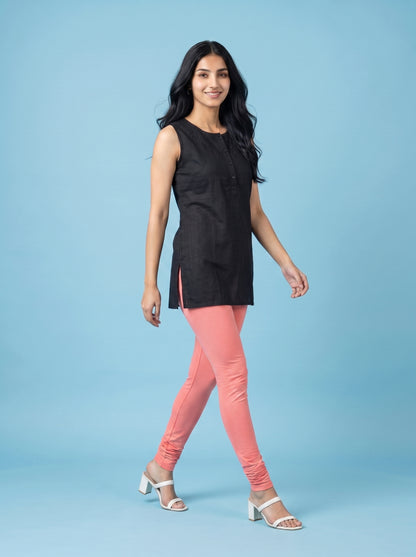 QT -  Churidar Leggings - Coral