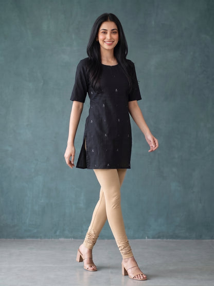 QT -  Churidar Leggings - Biscut