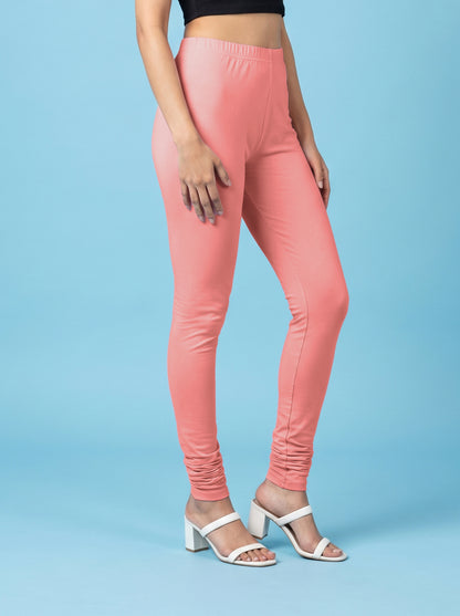 QT -  Churidar Leggings - Coral