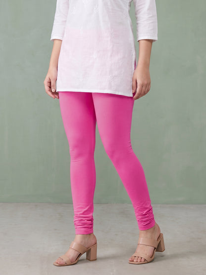 QT -  Churidar Leggings - Pink
