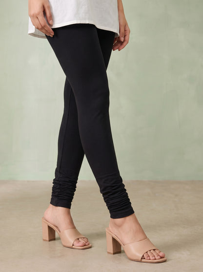 QT -  Churidar Leggings - Black