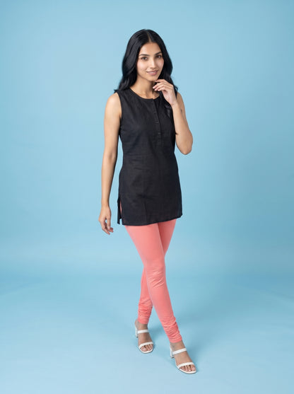 QT -  Churidar Leggings - Coral