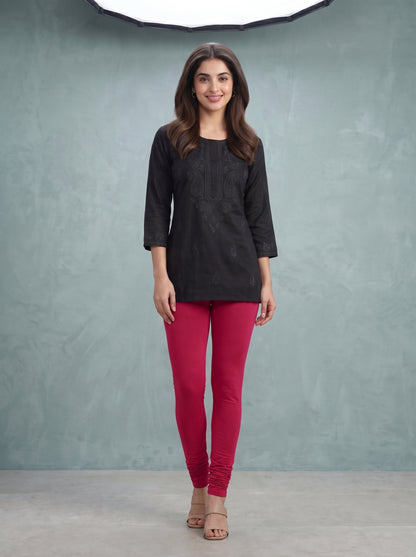 QT -  Churidar Leggings - Red