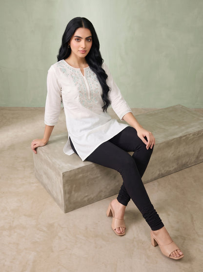 QT -  Churidar Leggings - Black