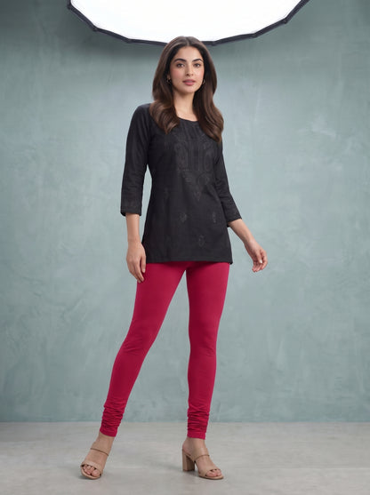 QT -  Churidar Leggings - Red