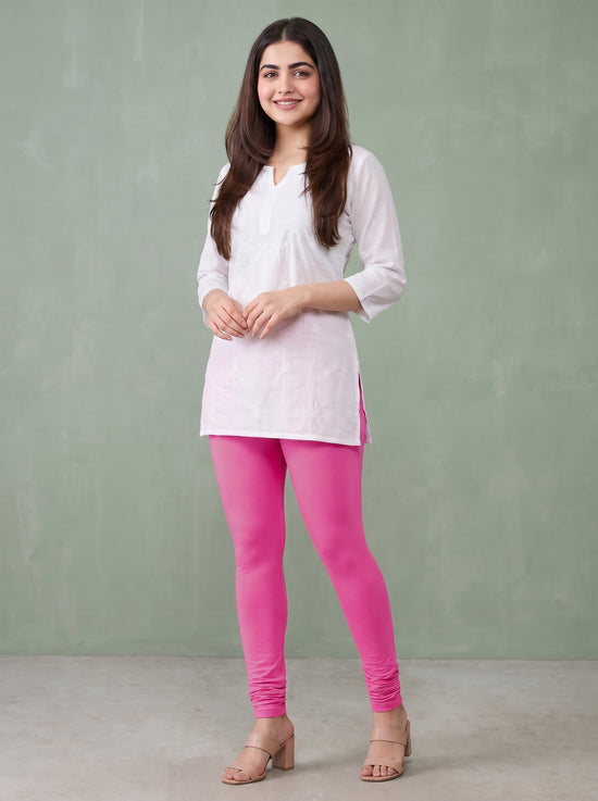 QT -  Churidar Leggings - Pink