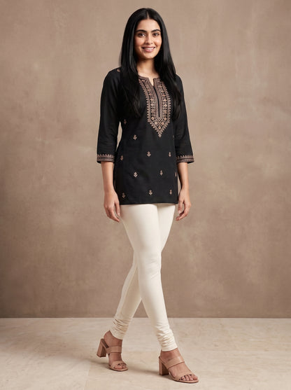 QT -  Churidar Leggings - Half White