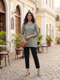 EMI Summer Kurti Pants - Black Color