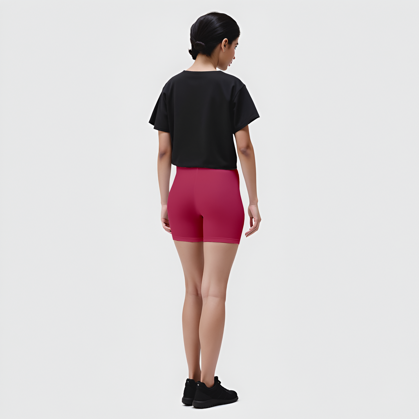 EMI -  High-Rise Livaeco™ Viscose Comfort Shorts – Fuchsia