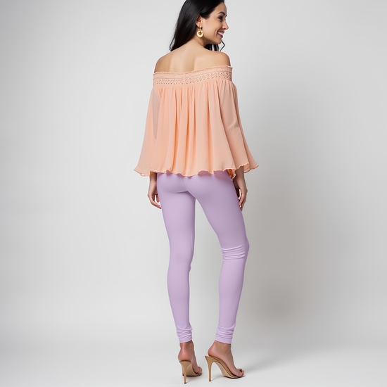 EMI -  Churidar Livaeco™ Viscose Leggings - Lavender