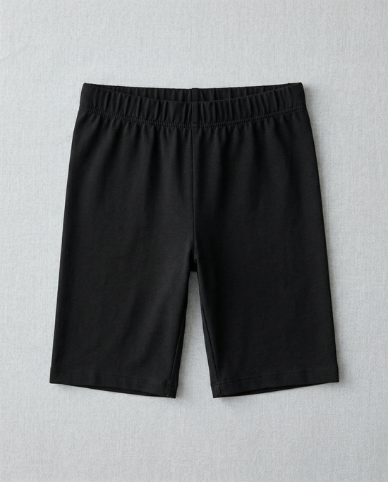 EMI Ultra-Soft Livaeco™ Viscose Shorts for Girls – Black