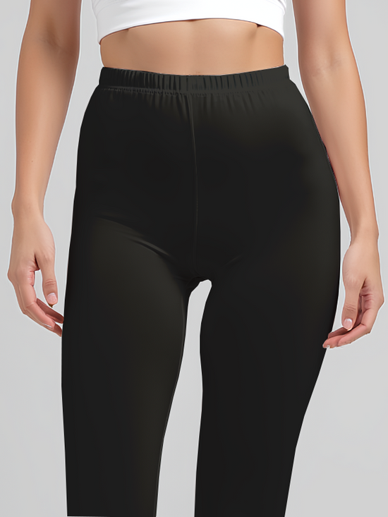 EMI - Ankle Length Livaeco™ Viscose Leggings - Black