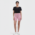 EMI -  High-Rise Livaeco™ Viscose Comfort Shorts – Pink