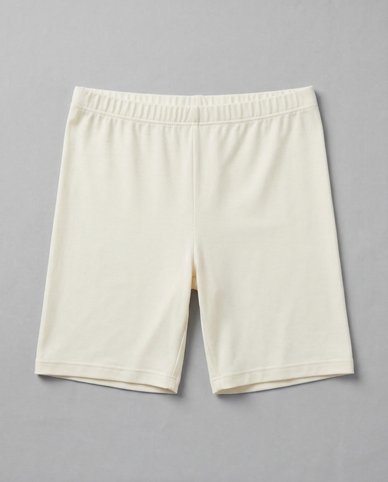 EMI Ultra-Soft Livaeco™ Viscose Shorts for Girls– Half White