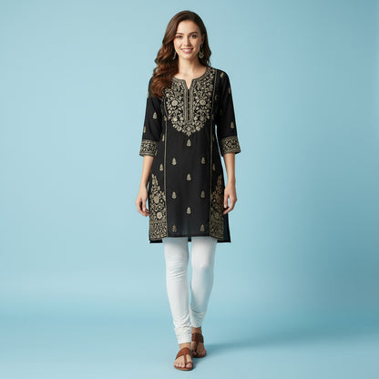 QT -  Churidar Leggings -White