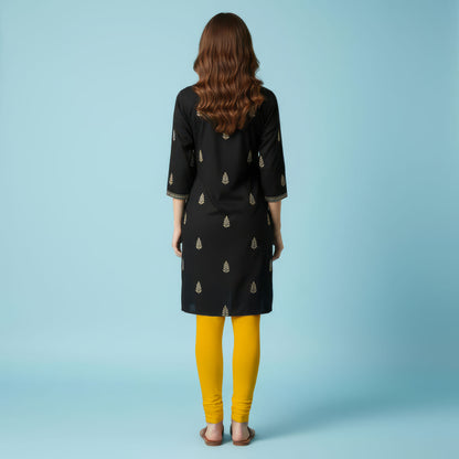 QT -  Churidar Leggings -Mango