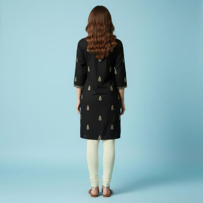 QT -  Churidar Leggings - Half White