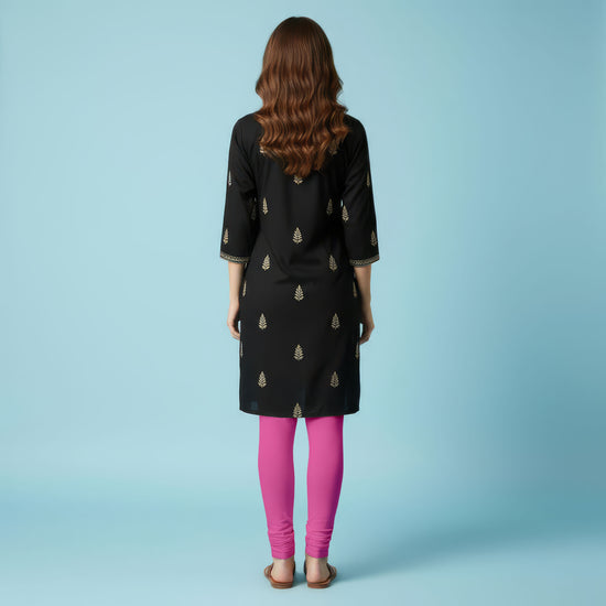 QT -  Churidar Leggings - Pink