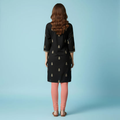 QT -  Churidar Leggings - Coral