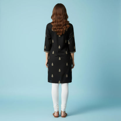 QT -  Churidar Leggings - White