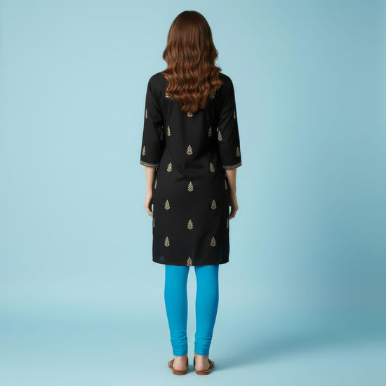 QT -  Churidar Leggings -Capri
