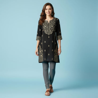 QT -  Churidar Leggings -Cemenr