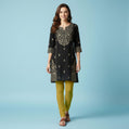 QT -  Churidar Leggings -Mustard