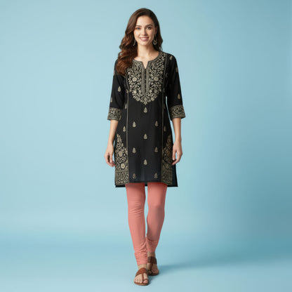 QT -  Churidar Leggings - Coral