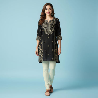 QT -  Churidar Leggings - Half White